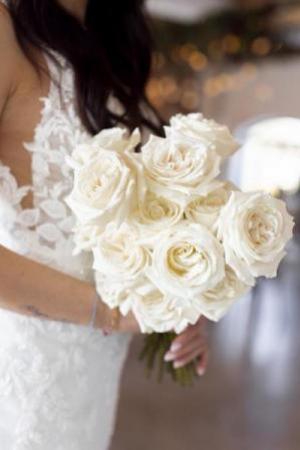 Brautstrauß "white Roses"