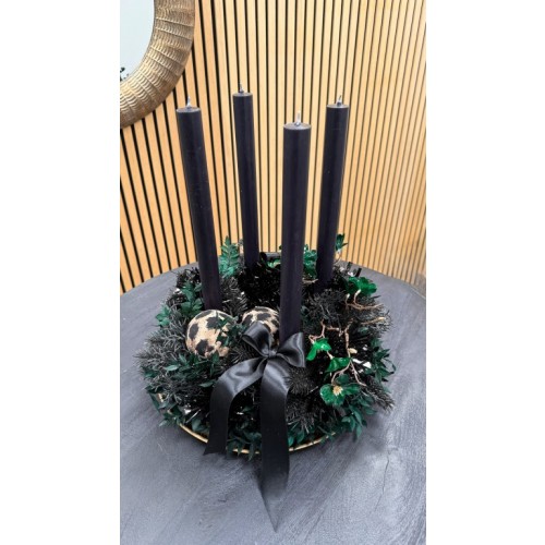 Adventskranz "LEO" mit Stabkerzen