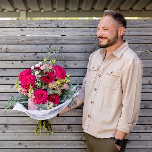 Blumenstrauß "Pink Power"